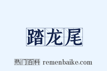 踏龙尾是什么意思的图片